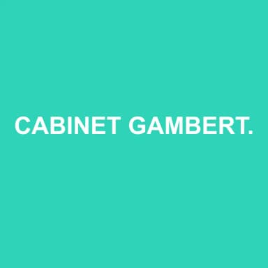 Logo de CABINET GAMBERT ET ASSOCIES