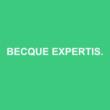 Logo de BECQUE EXPERTISE COMPTABLE