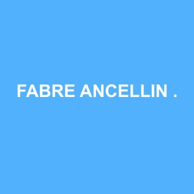 Logo de FABRE ANCELLIN VALERIE