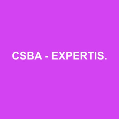 Logo de CSBA - EXPERTISE COMPTABLE ET CONSEIL