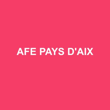 Logo de AFE PAYS D'AIX