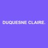 DUQUESNE CLAIRE SARL