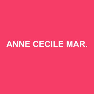 Logo de ANNE CECILE MARIN