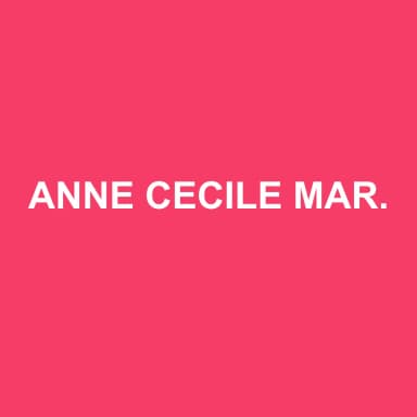 Logo de ANNE CECILE MARIN