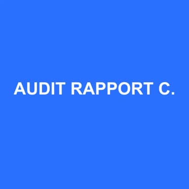 Logo de AUDIT RAPPORT COMPTABLE