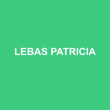 Logo de LEBAS PATRICIA