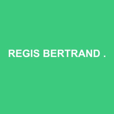 Logo de REGIS BERTRAND AVIGNON