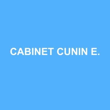 Logo de CABINET CUNIN ET ASSOCIES