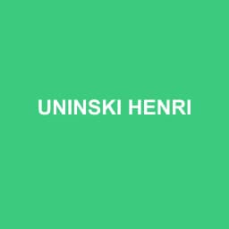 Logo de UNINSKI HENRI