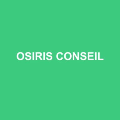 Logo de OSIRIS CONSEIL