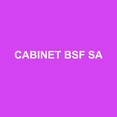 Logo de CABINET BSF SA