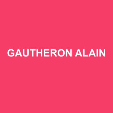 Logo de GAUTHERON ALAIN