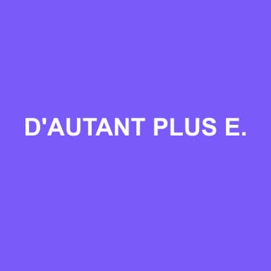 Logo de D'AUTANT PLUS EXPERTISE