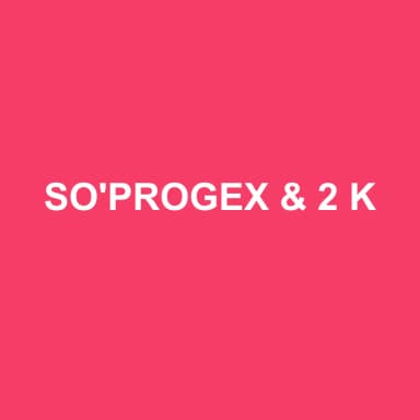 Logo de SO'PROGEX & 2 K