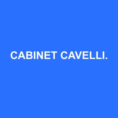 Logo de CABINET CAVELLIER ET ASSOCIÉS