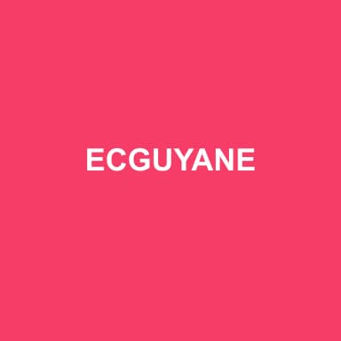 Logo de ECGUYANE
