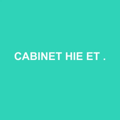 Logo de CABINET HIE ET ASSOCIES