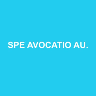 Logo de SPE AVOCATIO AURA