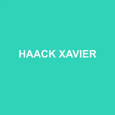 Logo de HAACK XAVIER