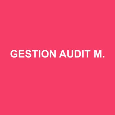 Logo de GESTION AUDIT MANAGEMENT