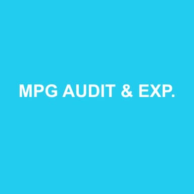 Logo de MPG AUDIT & EXPERTISE COMPTABLE