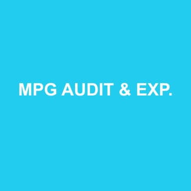 Logo de MPG AUDIT & EXPERTISE COMPTABLE