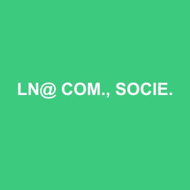 Logo de LN@ COM., SOCIETE D'EXPERTISE COMPTABLE