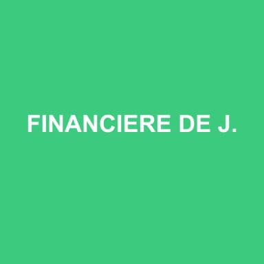 Logo de FINANCIERE DE JOURNIAT