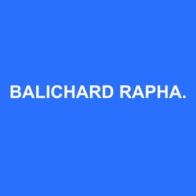 Logo de BALICHARD RAPHAËL