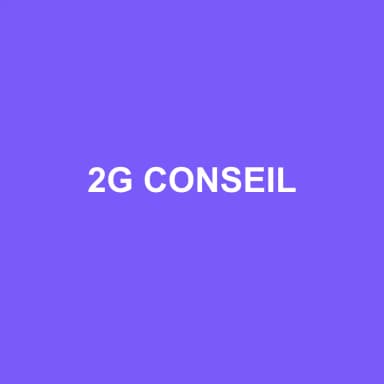 Logo de 2G CONSEIL