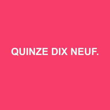 Logo de QUINZE DIX NEUF CONSULTING