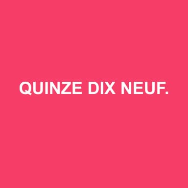 Logo de QUINZE DIX NEUF CONSULTING