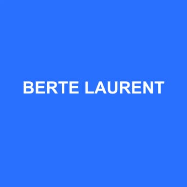 Logo de BERTE LAURENT