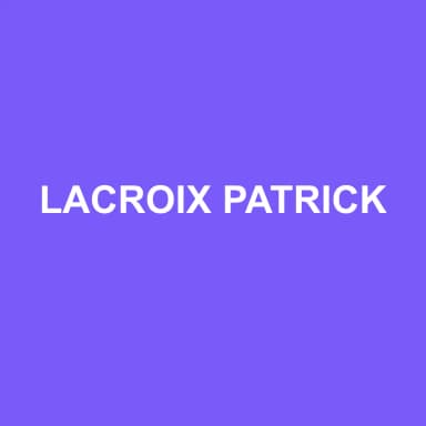 Logo de LACROIX PATRICK