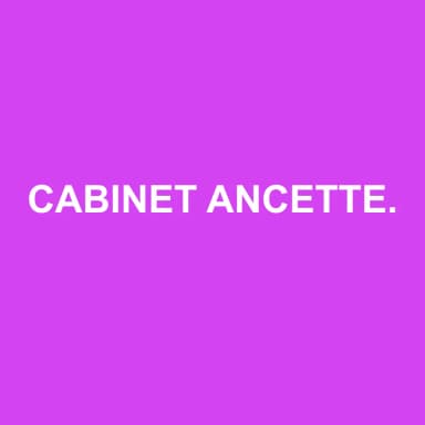 Logo de CABINET ANCETTE ET ASSOCIES