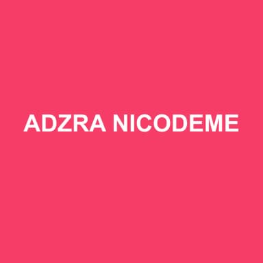 Logo de ADZRA NICODEME