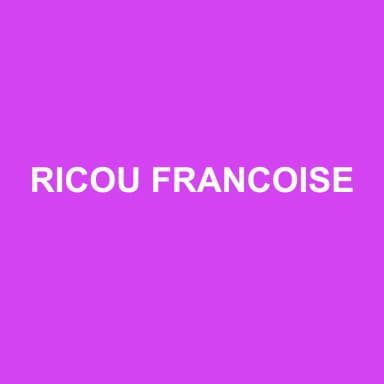 Logo de RICOU FRANCOISE