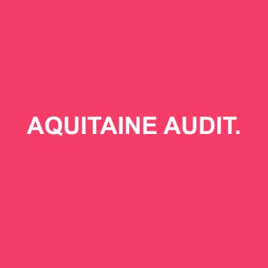 Logo de AQUITAINE AUDIT EXPERTISE