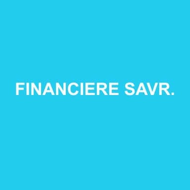 Logo de FINANCIERE SAVREUX