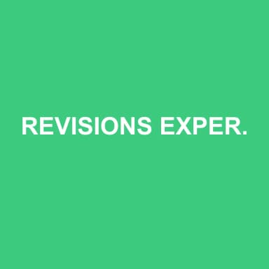 Logo de REVISIONS EXPERTISES CONSEILS