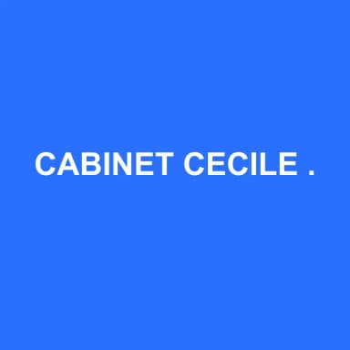 Logo de CABINET CECILE BONNET