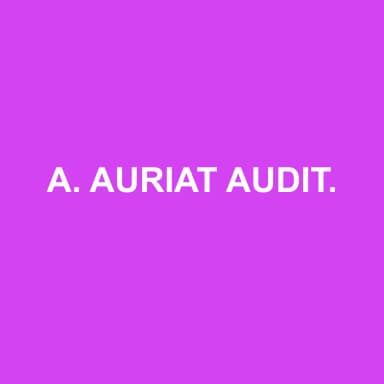 Logo de A. AURIAT AUDITEURS ET ASSOCIES