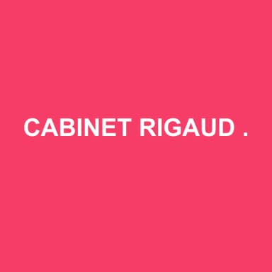 Logo de CABINET RIGAUD PERRIN