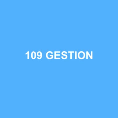 Logo de 109 GESTION