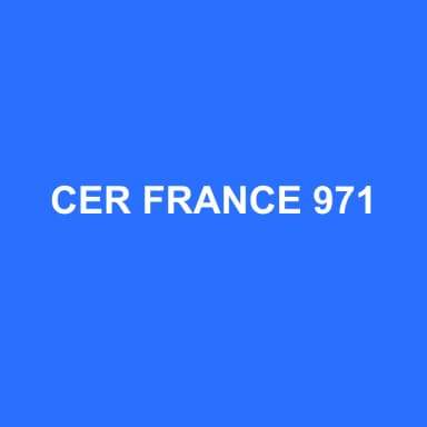 Logo de CER FRANCE 971