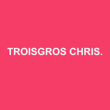 Logo de TROISGROS CHRISTIAN SAS