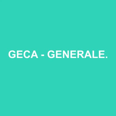 Logo de GECA - GENERALE D'EXPERTISE COMPTABLE ET AUDIT