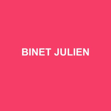 Logo de BINET JULIEN