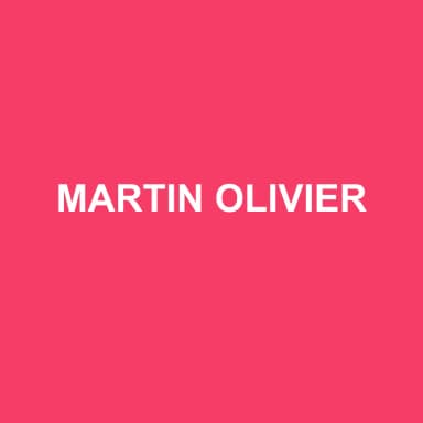 Logo de MARTIN OLIVIER