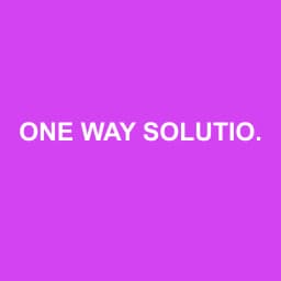 Logo de ONE WAY SOLUTION PARTNER